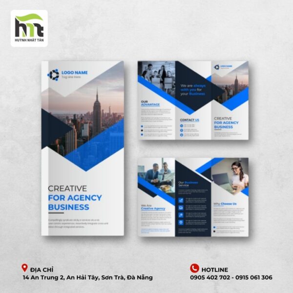 Tờ gấp ba - Brochure