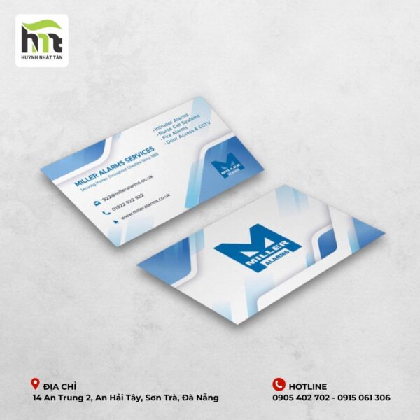 Name card - Danh thiếp giấy tiêu chuẩn