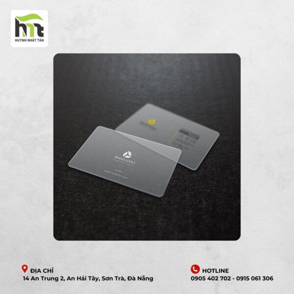 Name card - Danh thiếp nhựa chống thấm nước