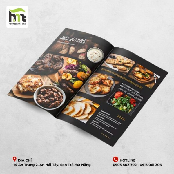 Menu tờ gấp