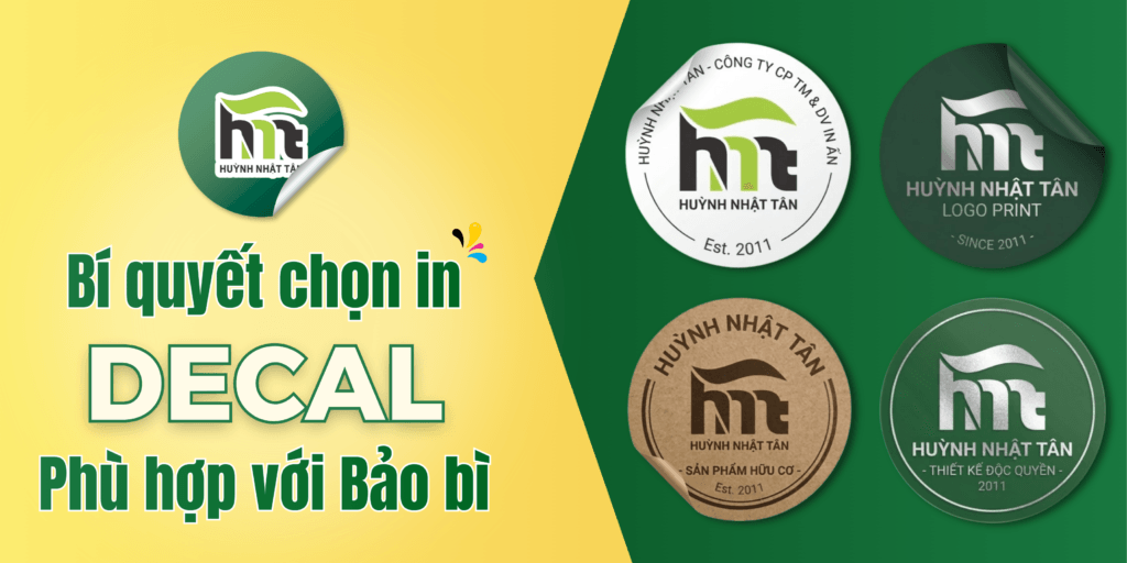 Cách chọn tem nhãn phù hợp với bao bì sản phẩm